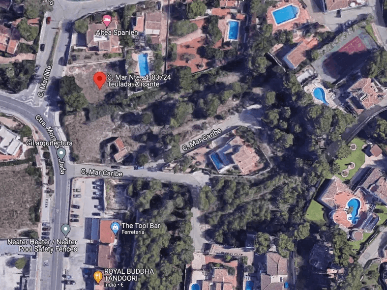 Parcela en venta en Costera del Mar, Moraira, Alicante