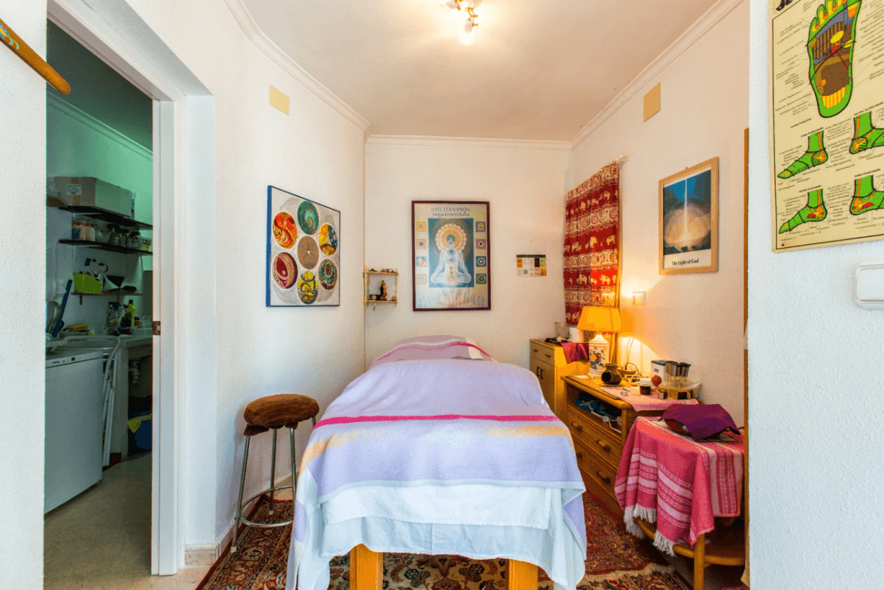 Villa tranquila con vistas a la montaña en venta en Calpe