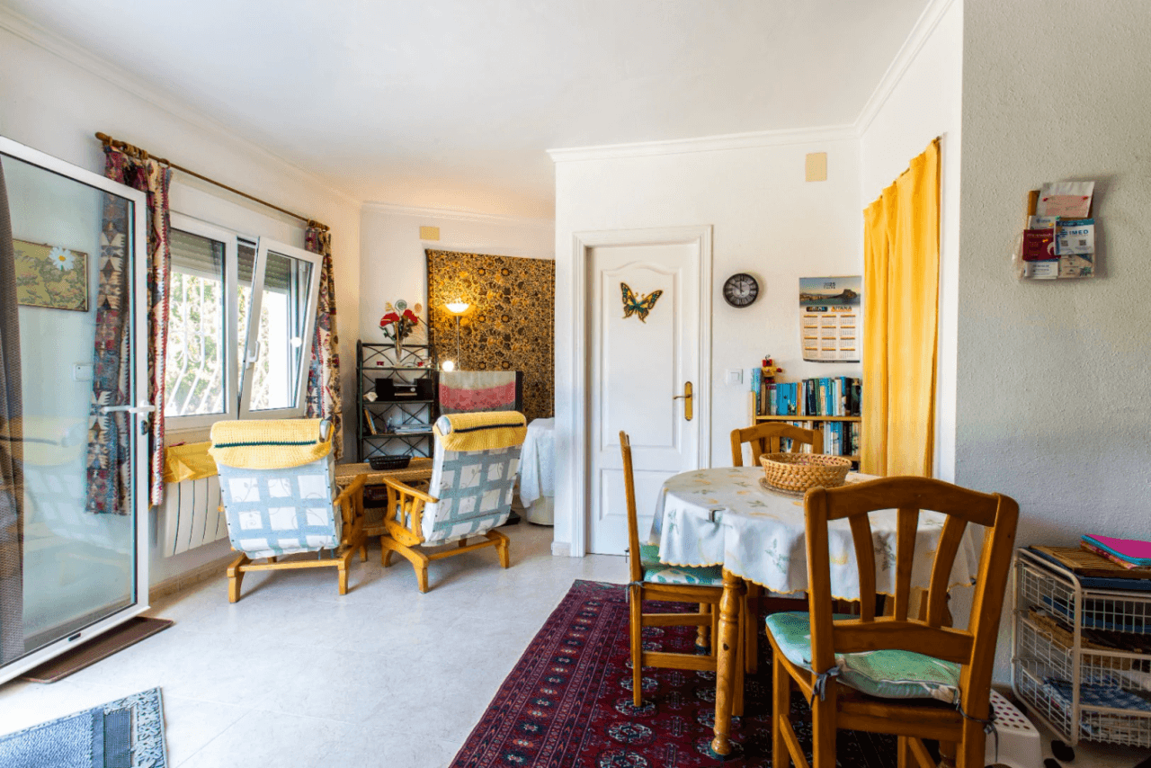 Villa tranquila con vistas a la montaña en venta en Calpe