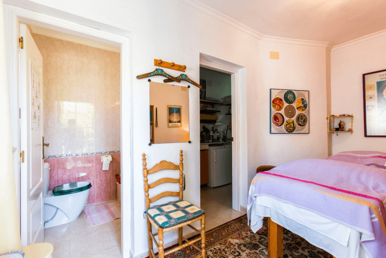 Villa tranquila con vistas a la montaña en venta en Calpe
