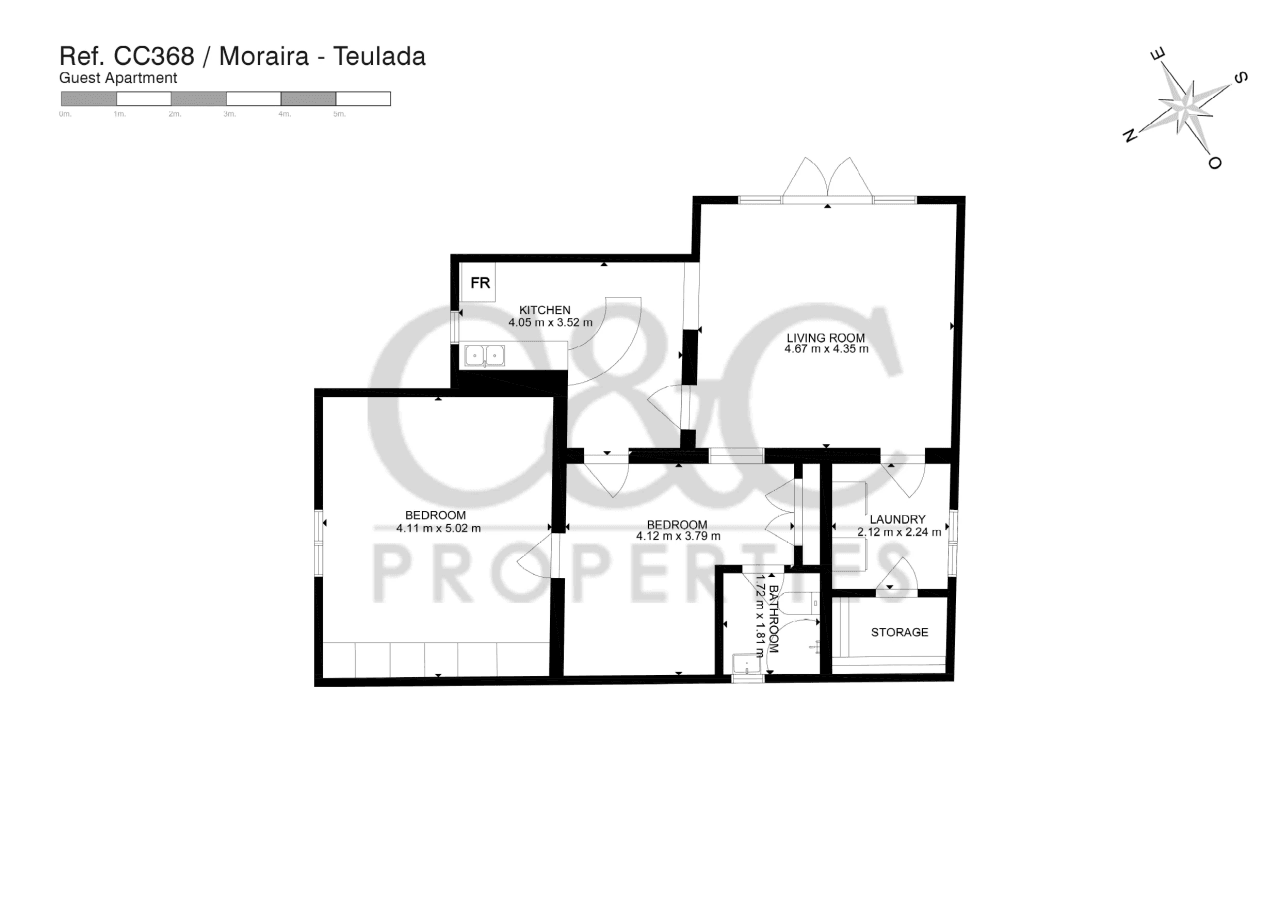 Villa en venta con 4 dormitorios en Benimeit, Moraira.