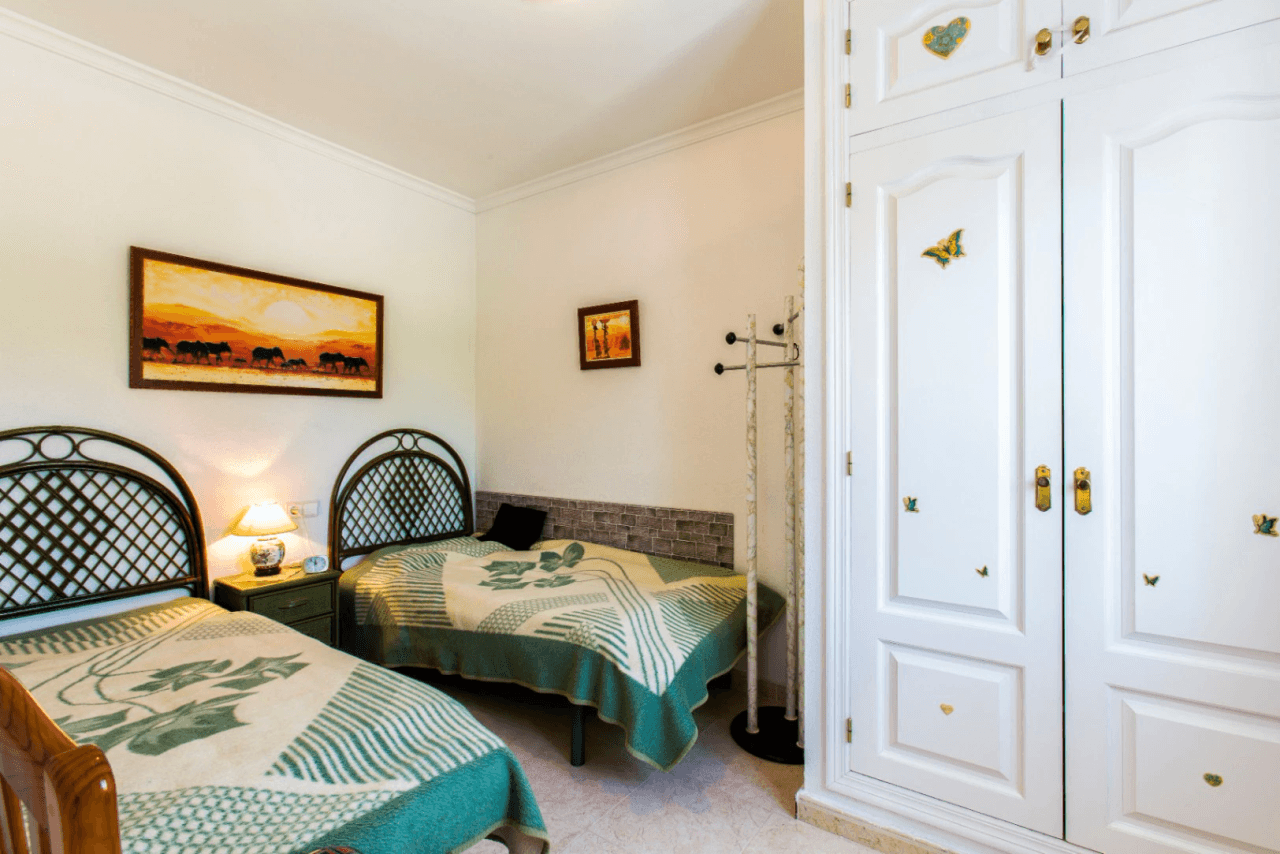 Villa tranquila con vistas a la montaña en venta en Calpe