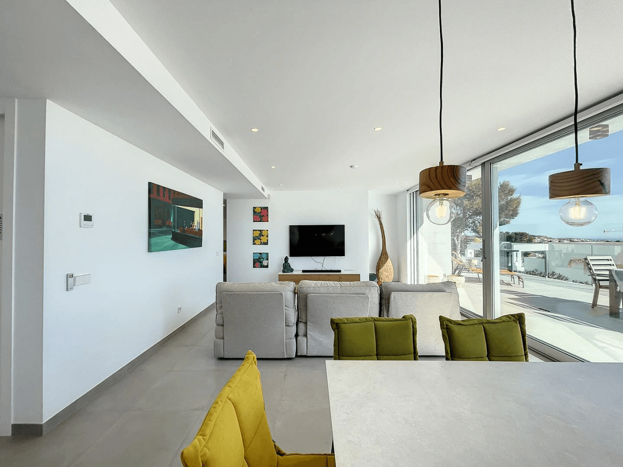 Cumbre del Sol villa de lujo moderno con vistas panorámicas al mar
