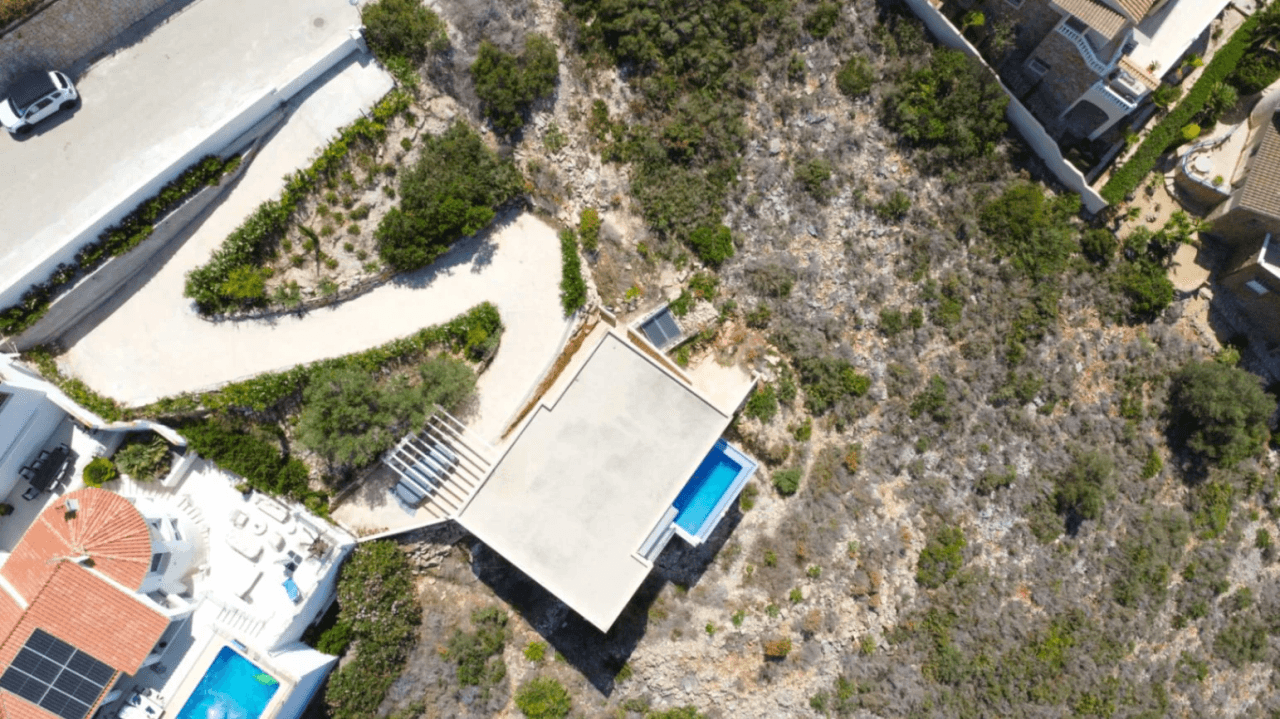 Cumbre del Sol villa de lujo moderno con vistas al mar