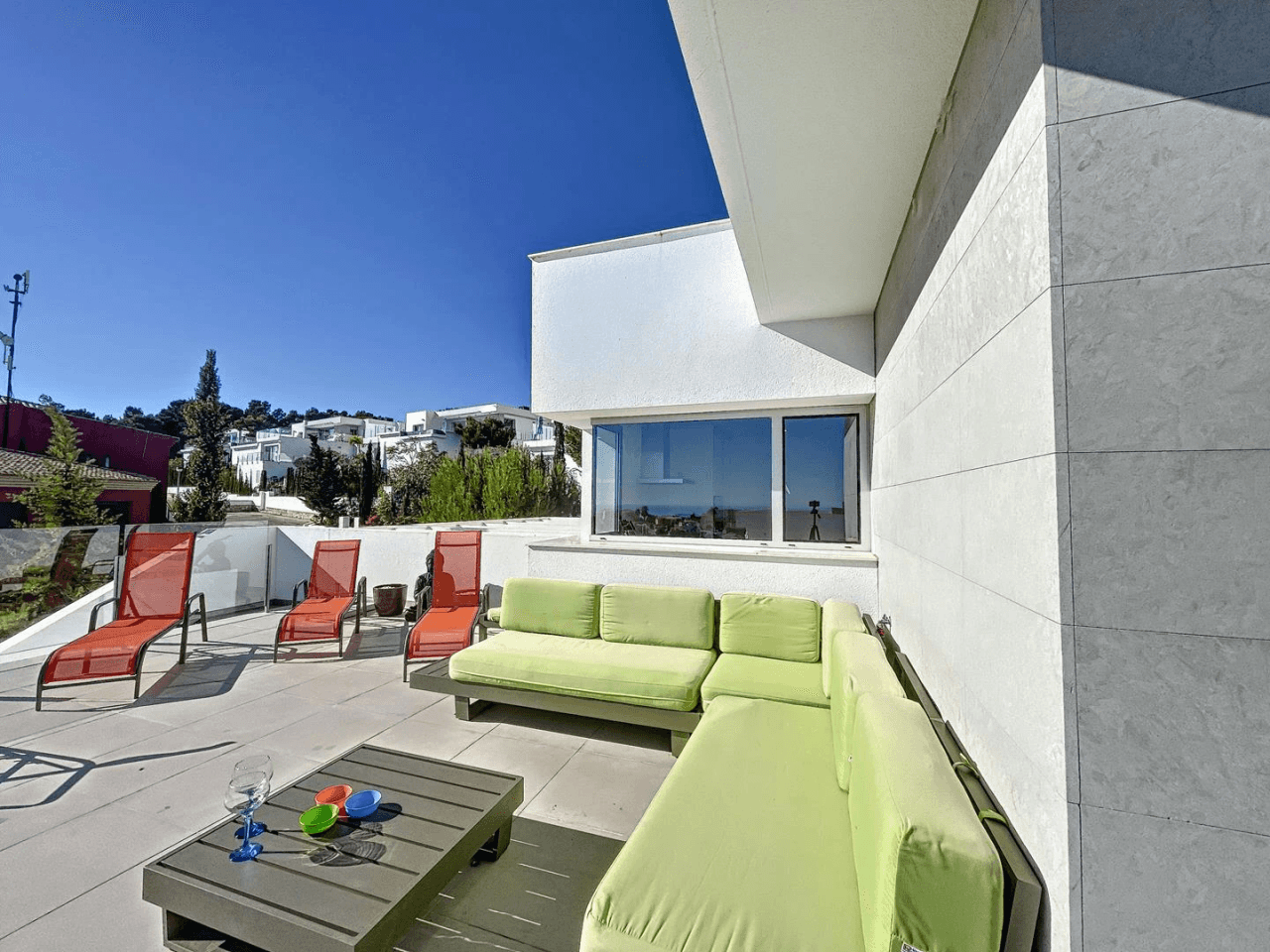 Cumbre del Sol villa de lujo moderno con vistas panorámicas al mar