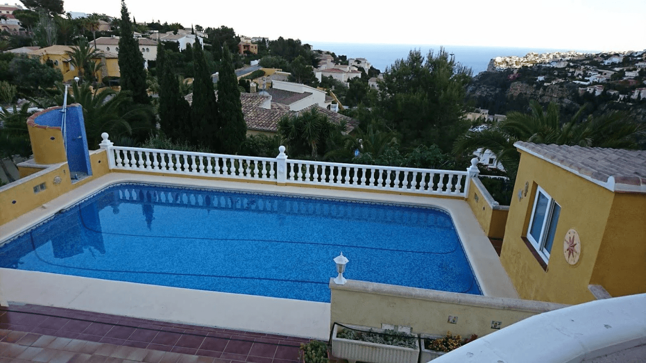 Cumbre del Sol espectacular villa mediterránea con vistas al mar