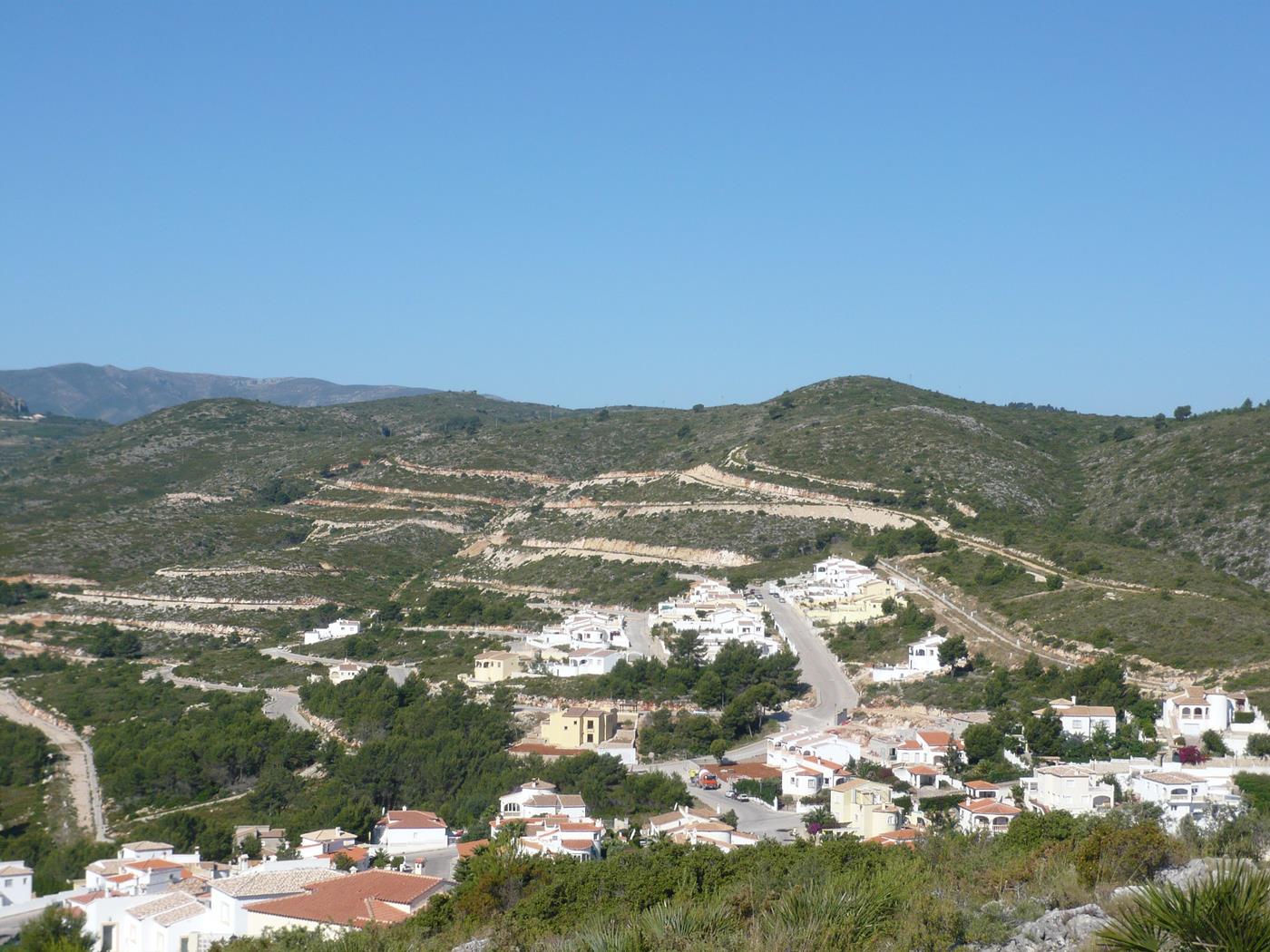 Chalet estilo Ibiza de obra nueva  en venta en Monte Solana II Pedreguer, Costa Blanca