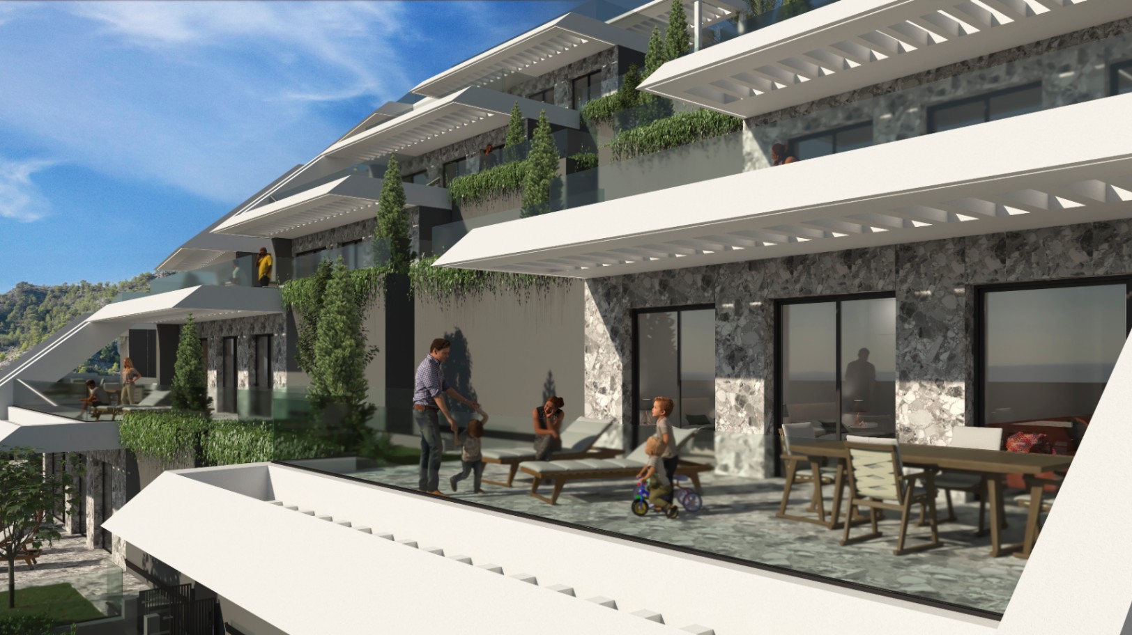 Penthouse en duplex de nouvelle construction à vendre à Balcón de Finestrat, Costa Blanca
