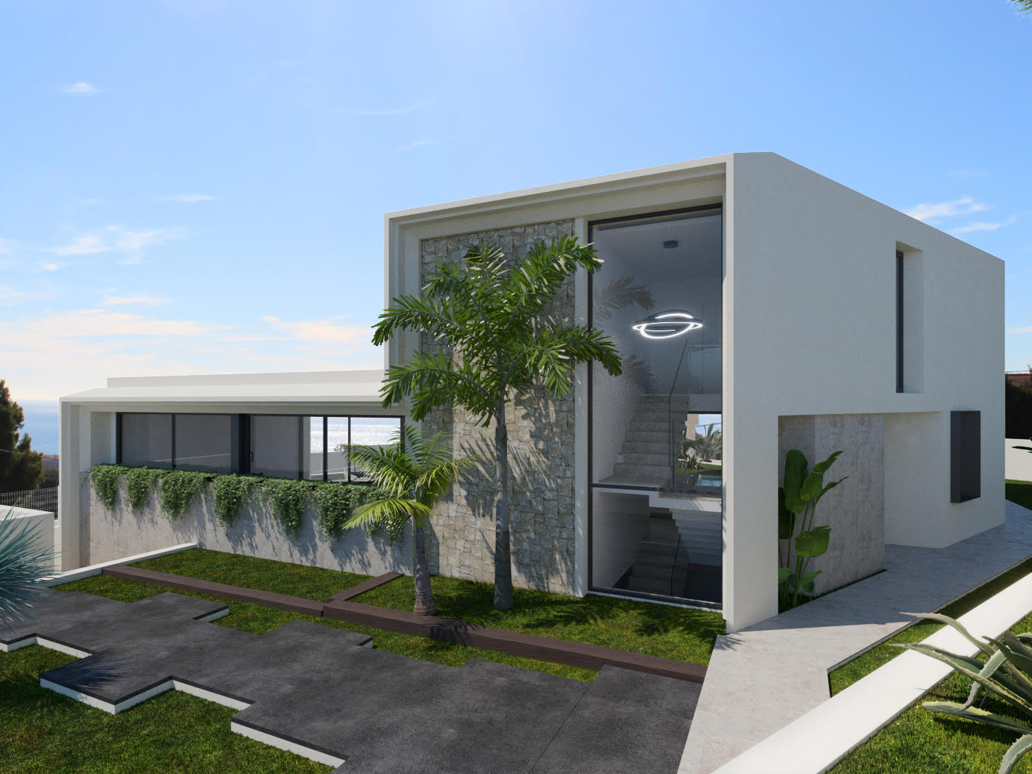 New build Passive House for sale in Benimeit Moraira, Costa Blanca