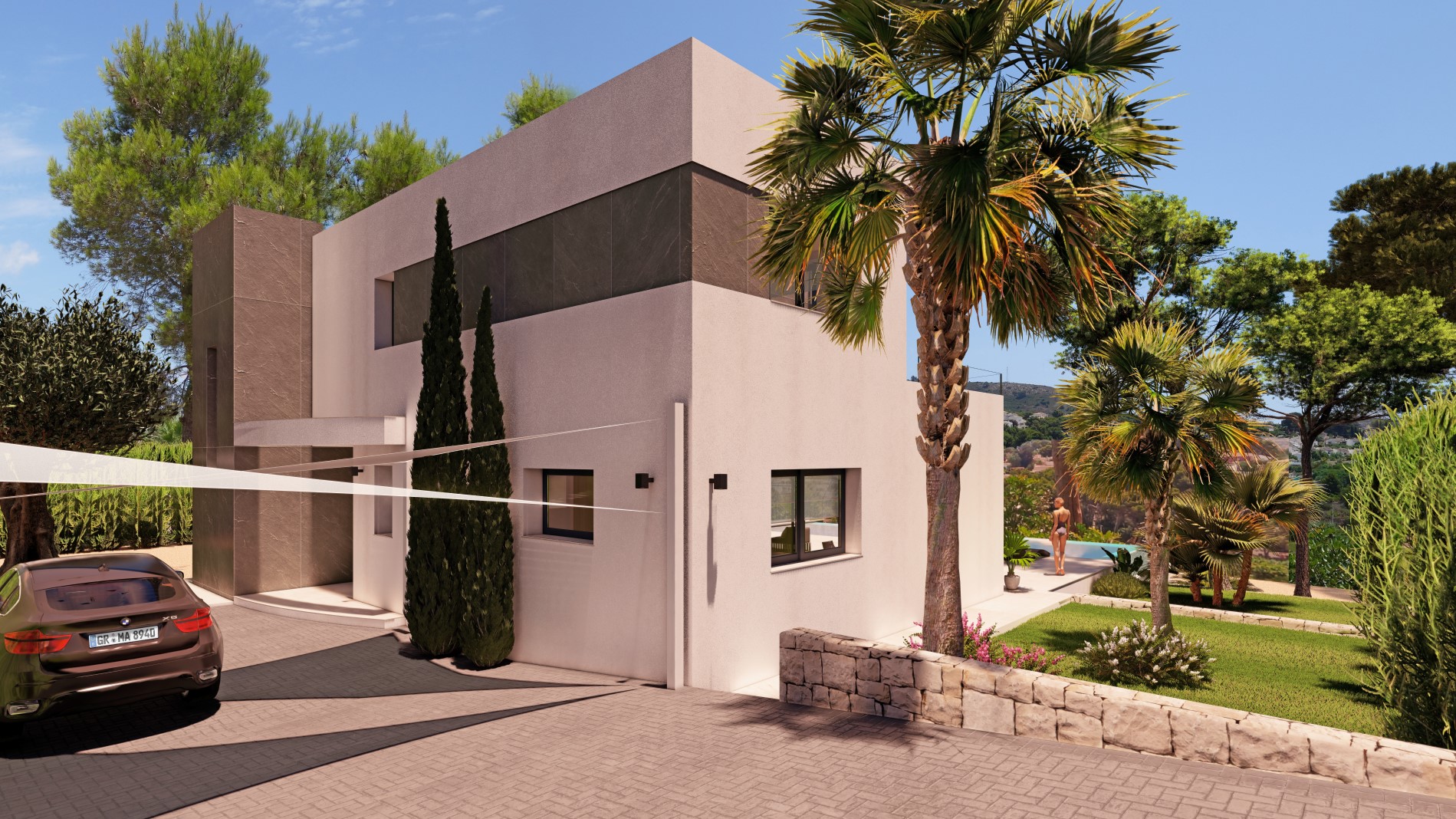 Villa neuve à vendre à Sabatera Moraira, Costa Blanca